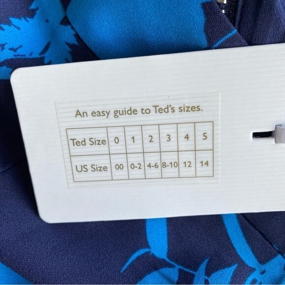 ted baker selaah bluebell side slit midi skirt - Picture 10 of 11